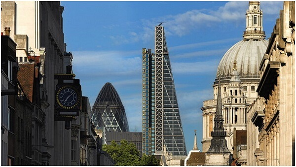 Kiến trúc của tòa nhà Leadenhall như một miếng bánh phô mai
