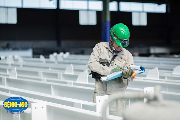 Quy trình xây dựng công trình tiền chế của SEICO GROUP luôn đáp ứng  tiêu chuẩn và quy định hiện hành